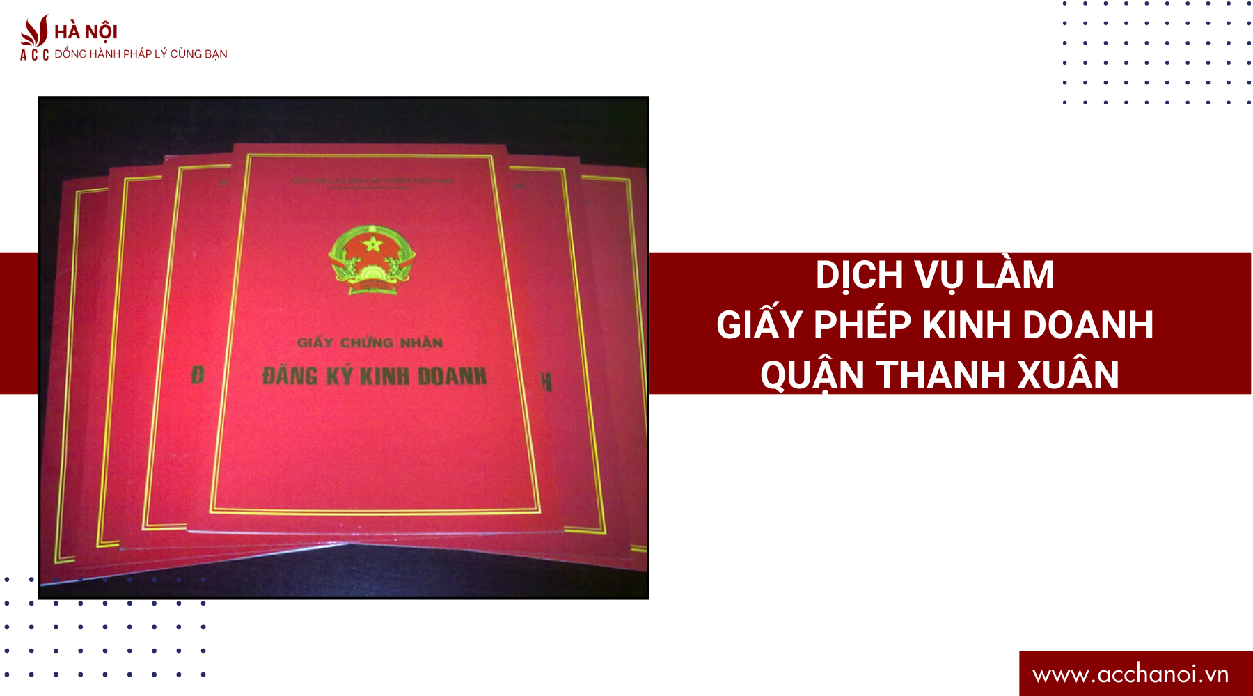 6 Dich vu lam giay phep kinh doanh QUAN THANH XUAN