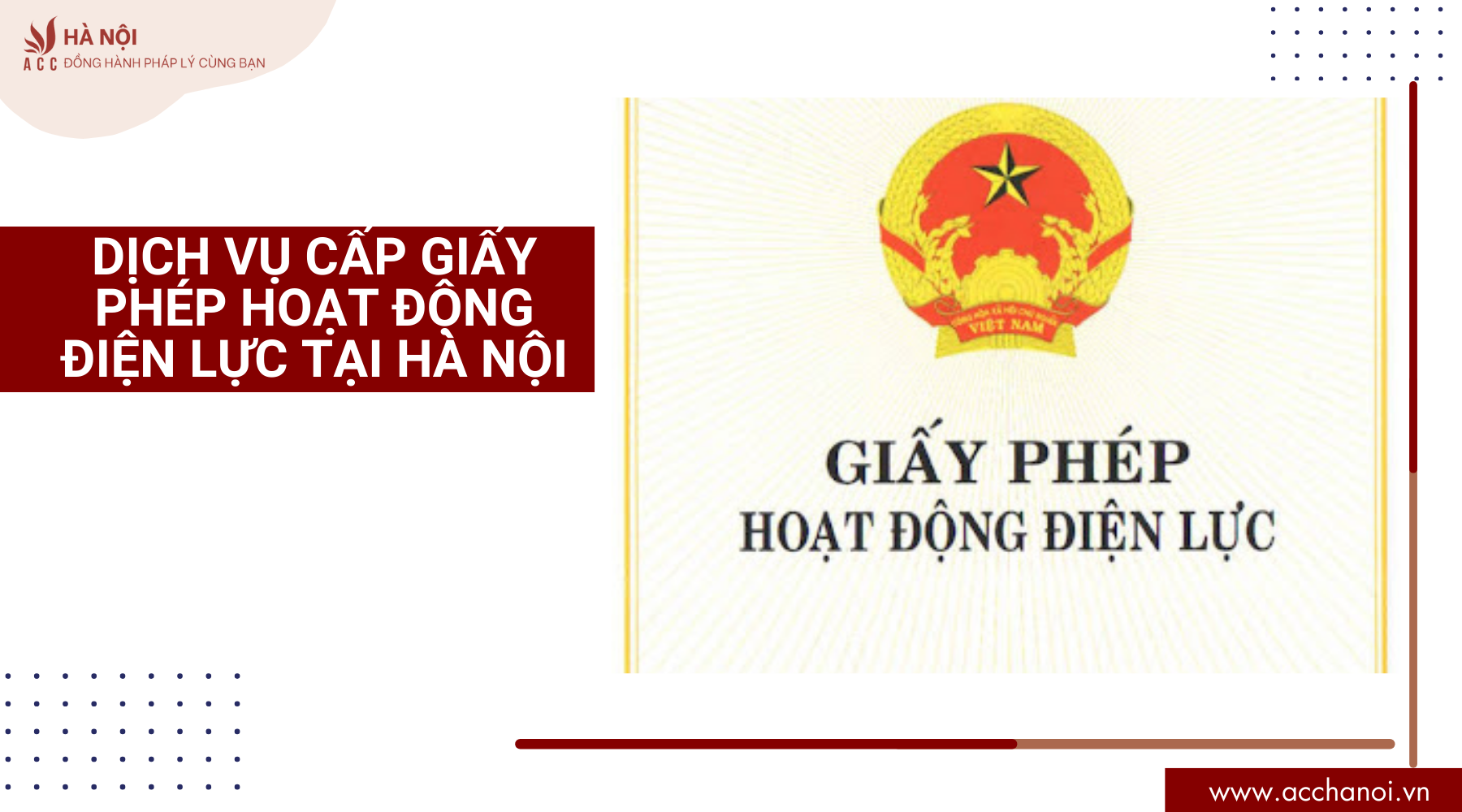 Dich vu cap giay phep HOAT DONG DIEN LUC tai Ha Noi