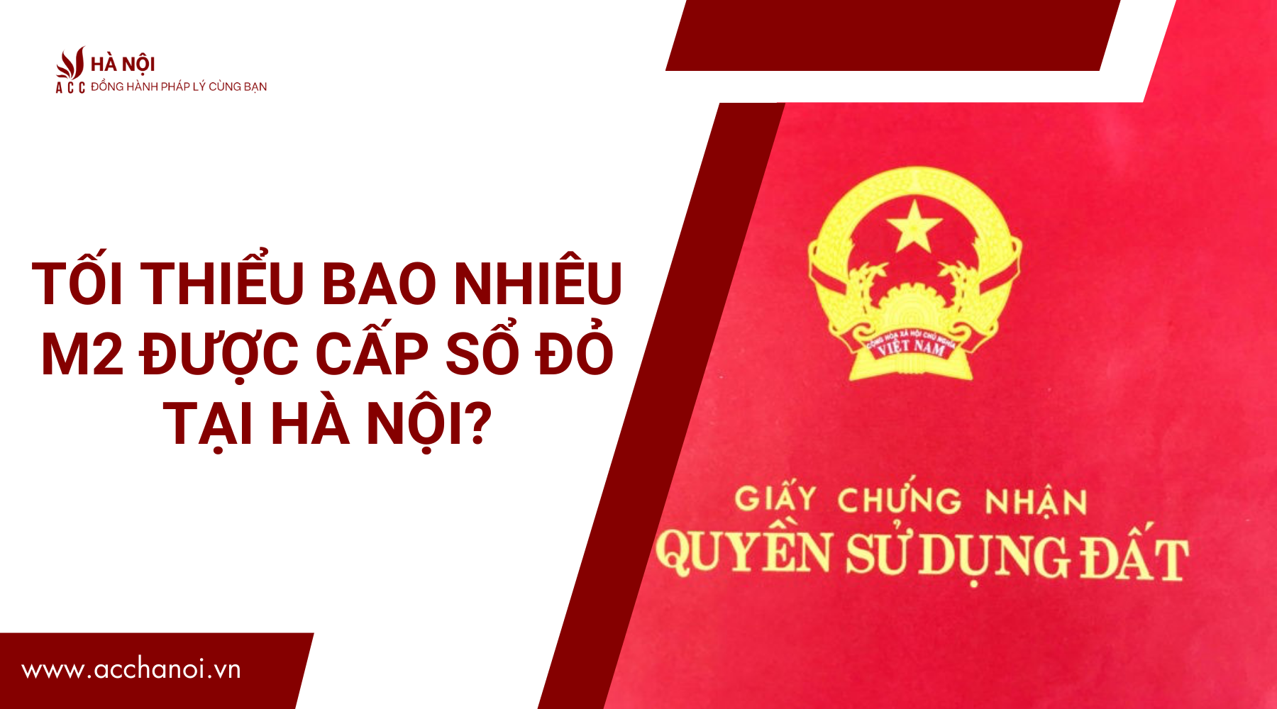 Toi thieu bao nhieu m2 duoc cap so do tai Ha Noi