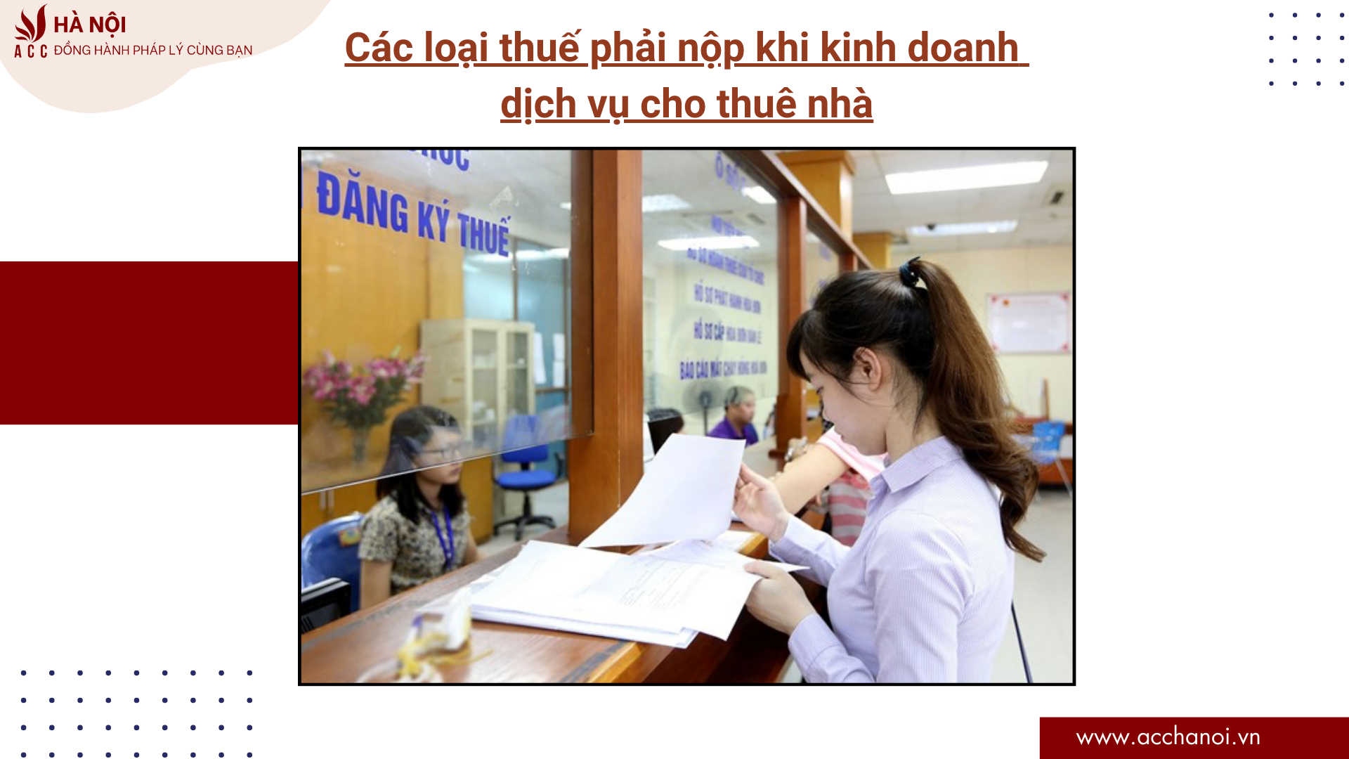 Cac loai thue phai nop khi kinh doanh dich vu cho thue nha