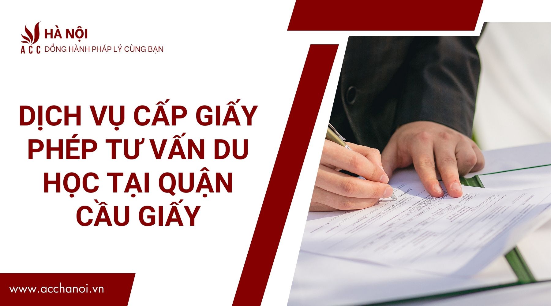 Dich vu cap giay phep tu van du hoc tai quan Cau Giay