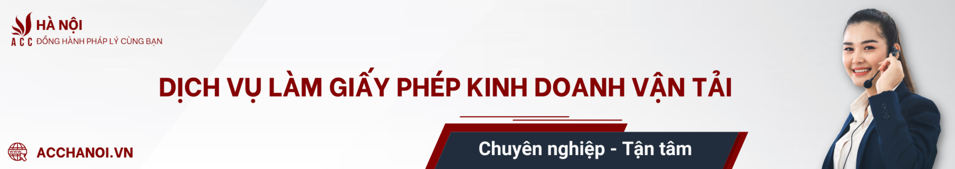 Dich vu lam giay phep kinh doanh van tai tai ACC Ha Noi 3