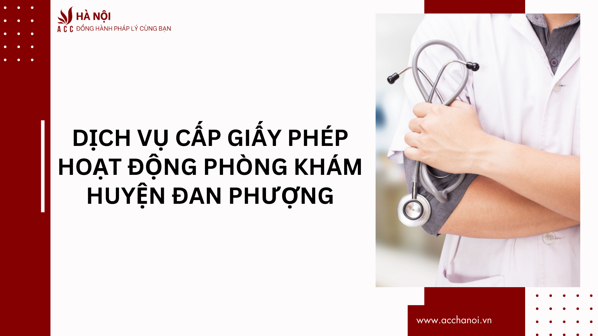 Dich vu cap giay phep hoat dong phong kham huyen Dan Phuong