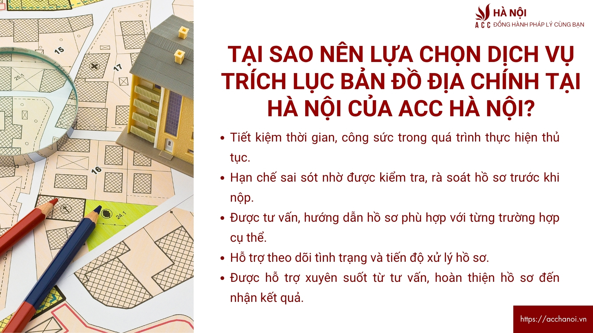 Tại sao nên lựa chọn dịch vụ trích lục bản đồ địa chính tại Hà Nội của ACC Hà Nội?