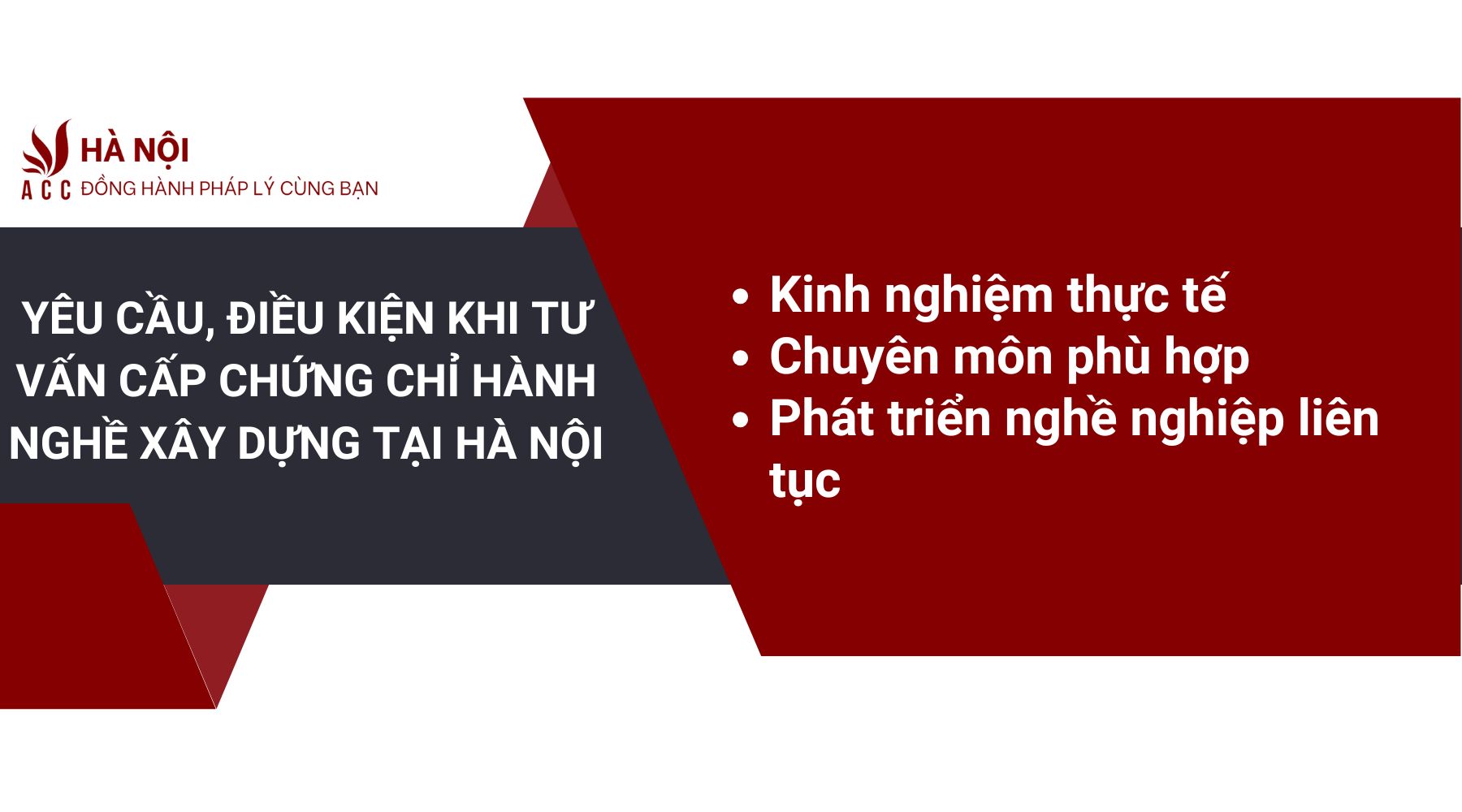 Yêu cầu, điều kiện khi tư vấn cấp chứng chỉ hành nghề xây dựng tại Hà Nội
