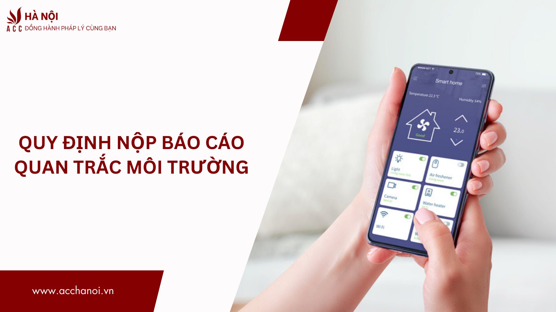 Quy dinh nop bao cao quan trac moi truong