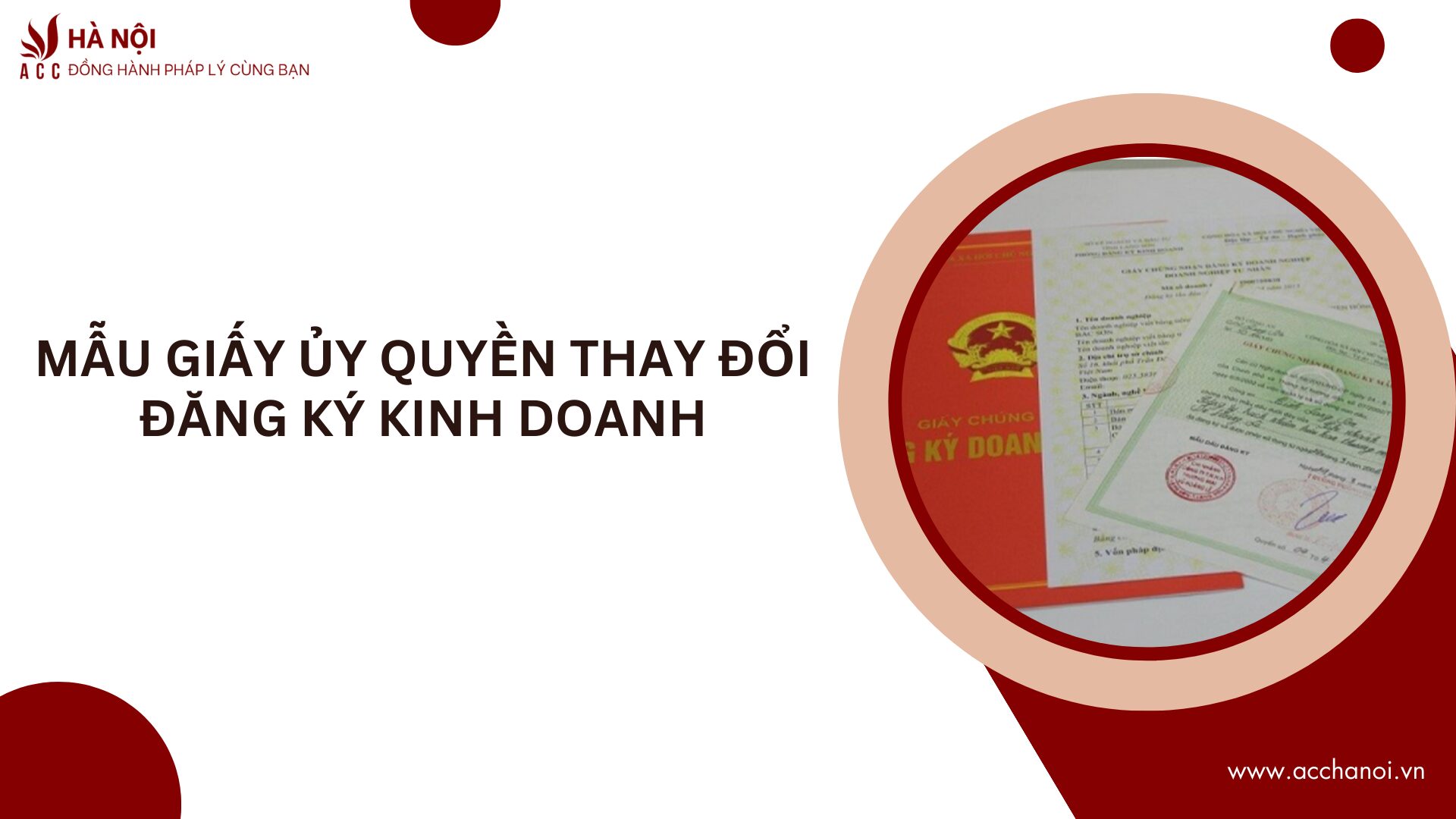 Mau giay uy quyen thay doi dang ky kinh doanh