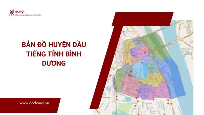 Bản đồ huyện Dầu Tiếng tỉnh Bình Dương 1 6 19