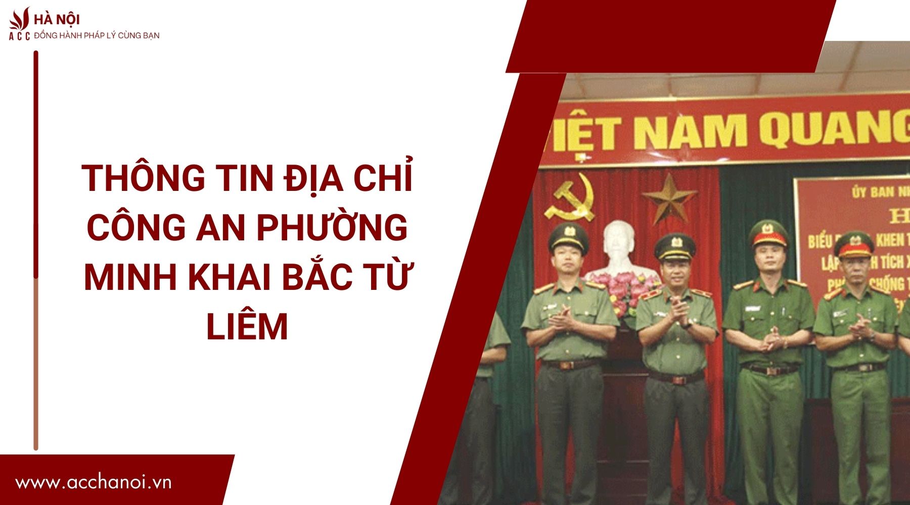 Thông tin địa chỉ công an phường Minh Khai Bắc Từ Liêm.jpg