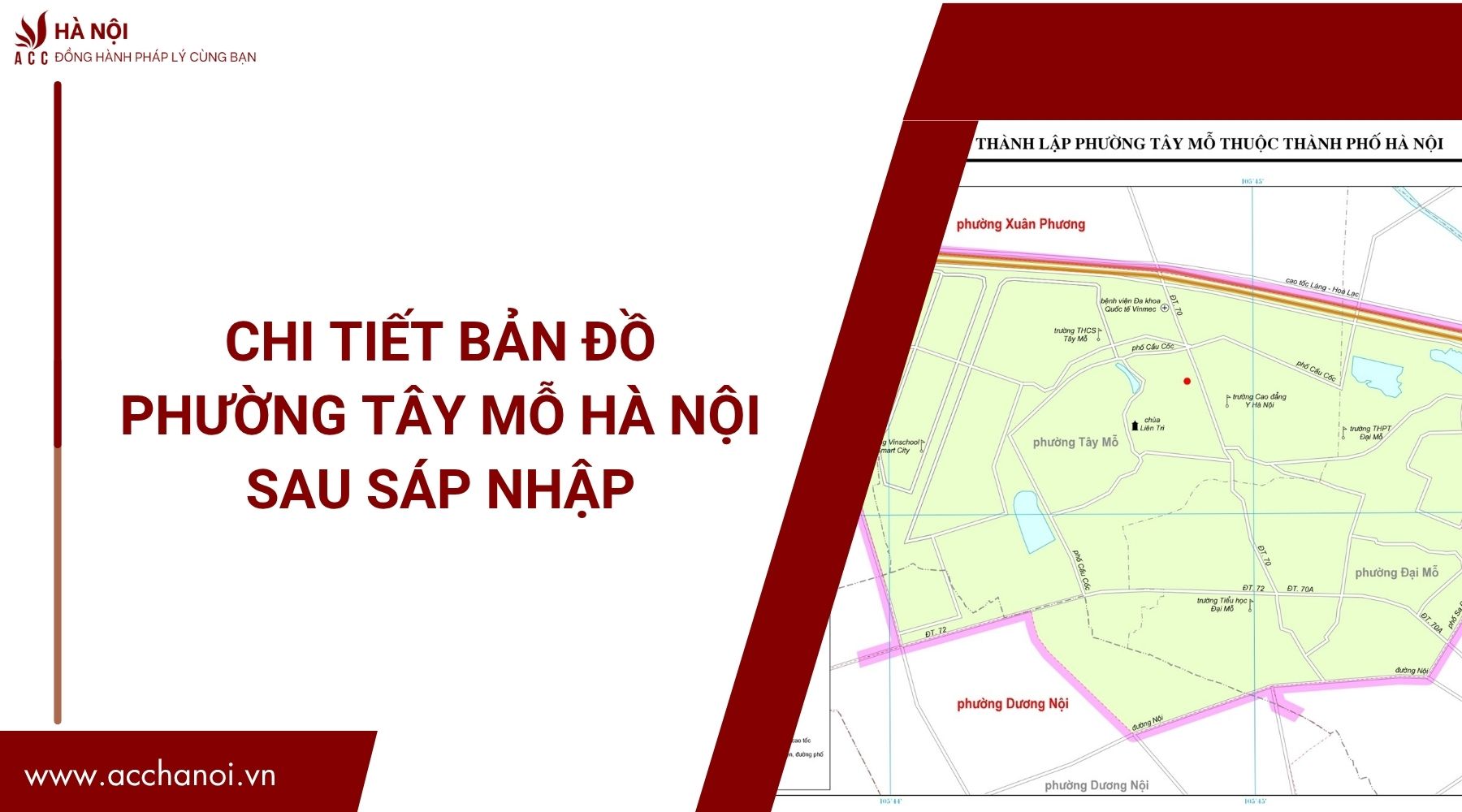 Chi tiết bản đồ phường Tây Mỗ Hà Nội sau sáp nhập.jpg