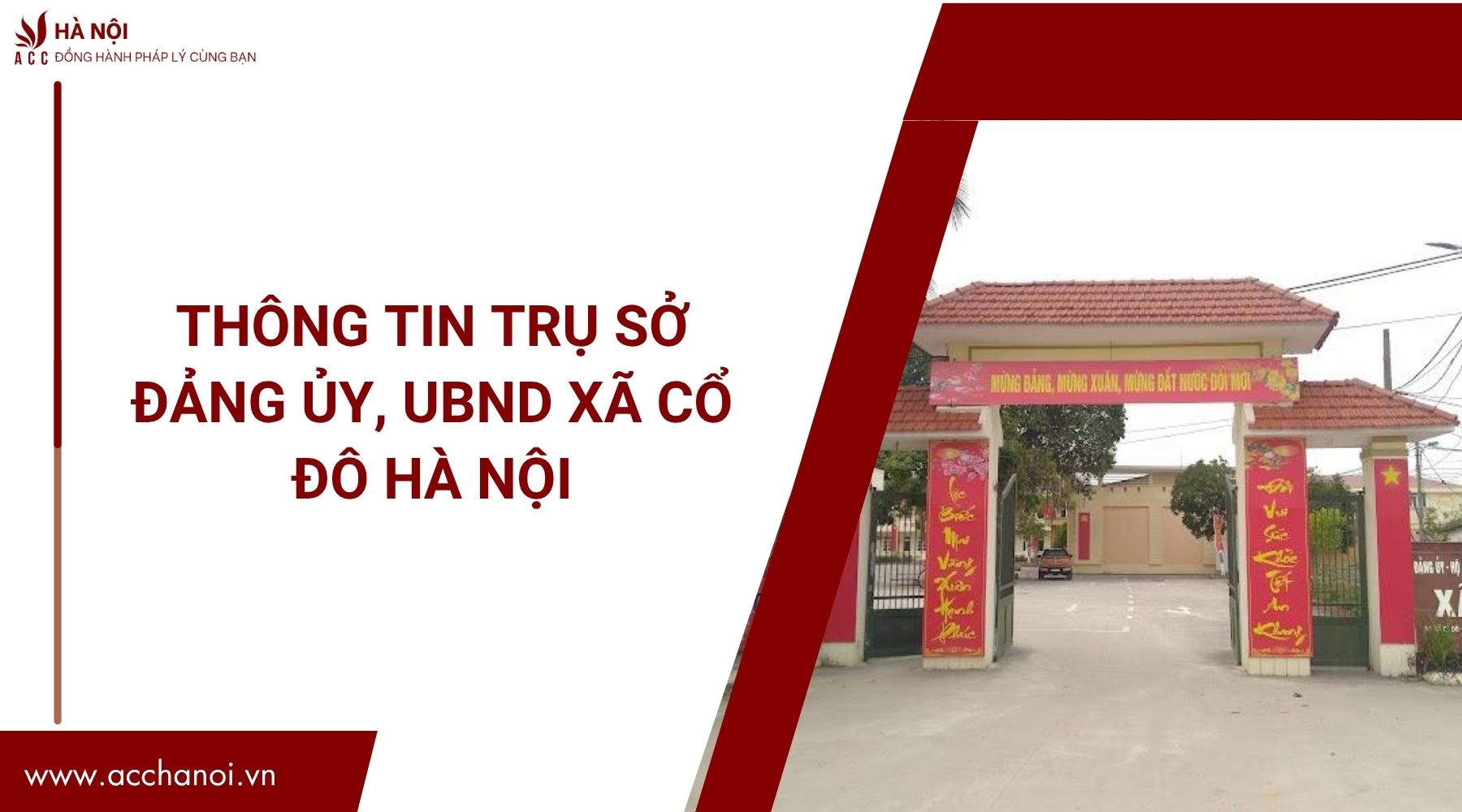 Thong tin tru so Dang uy UBND xa Co Do Ha Noi
