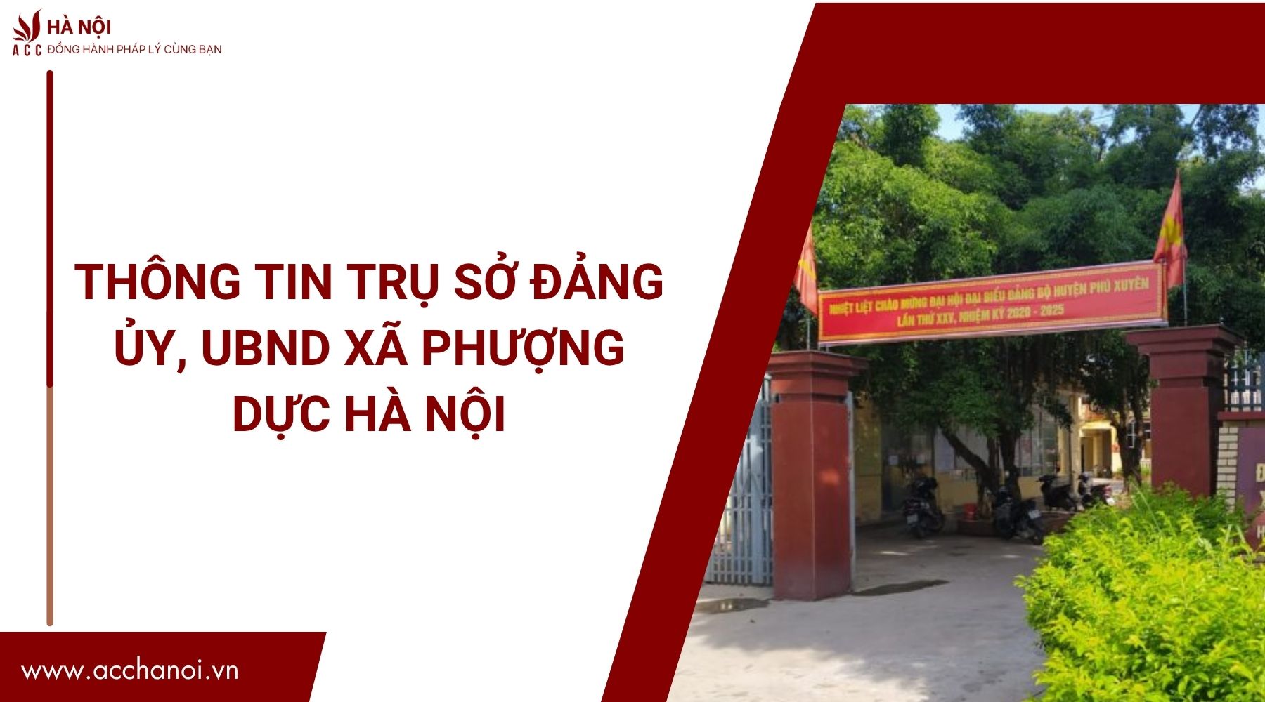 Thong tin tru so Dang uy UBND xa Phuong Duc Ha Noi