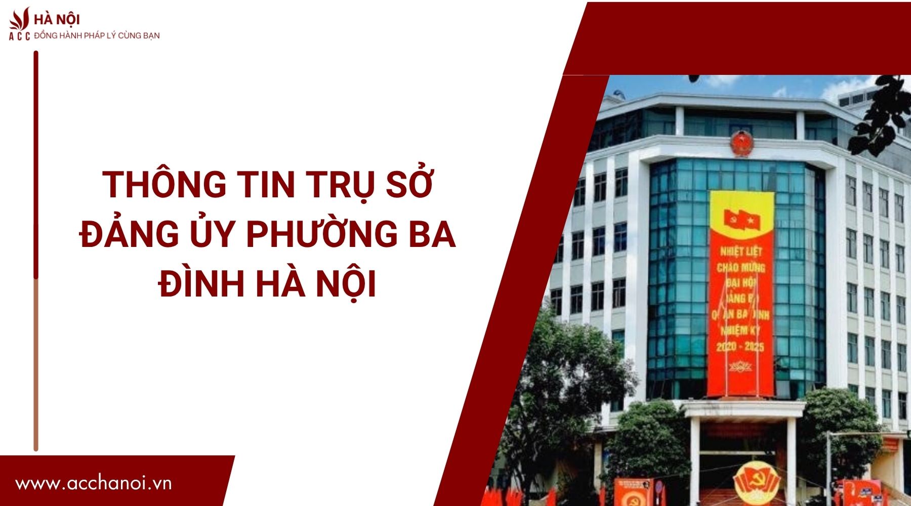Thong tin tru so Dang uy phuong Ba Dinh Ha Noi