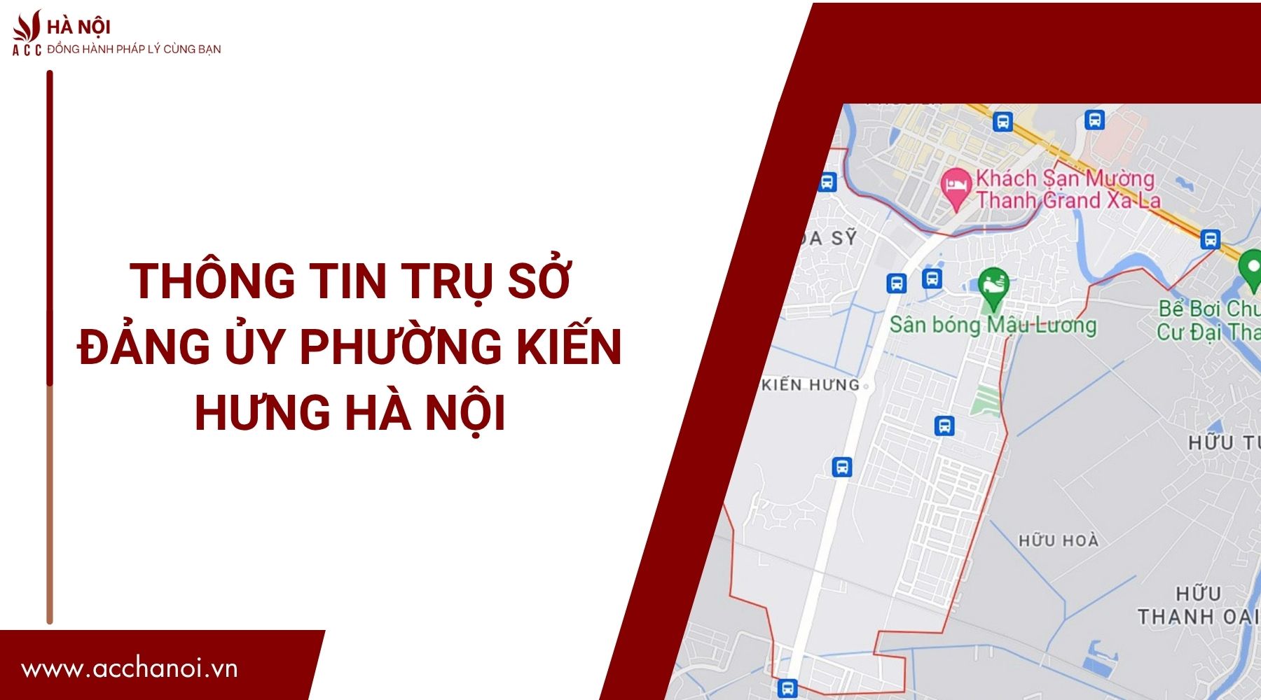 Thong tin tru so Dang uy phuong Kien Hung Ha Noi