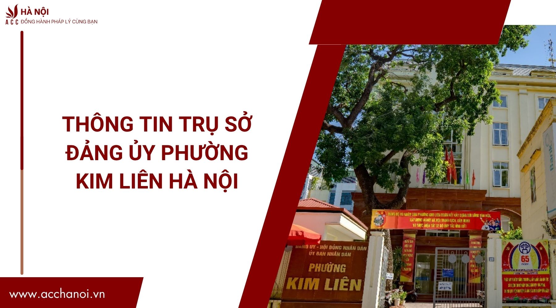 Thông tin trụ sở Đảng ủy phường Kim Liên Hà Nội 1 Thong tin tru so Dang uy phuong Kim Lien Ha Noi