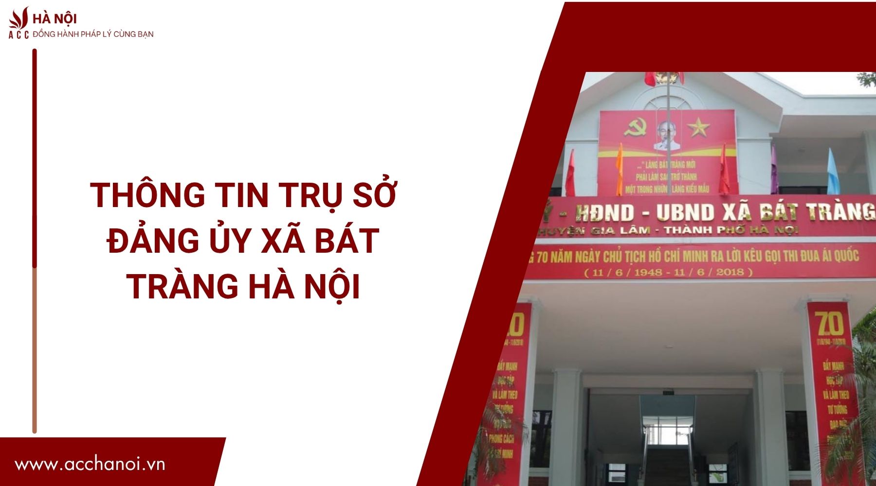 Thong tin tru so Dang uy xa Bat Trang Ha Noi