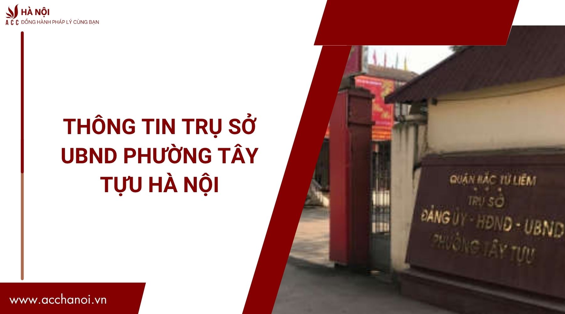 Thong tin tru so UBND phuong Tay Tuu Ha Noi