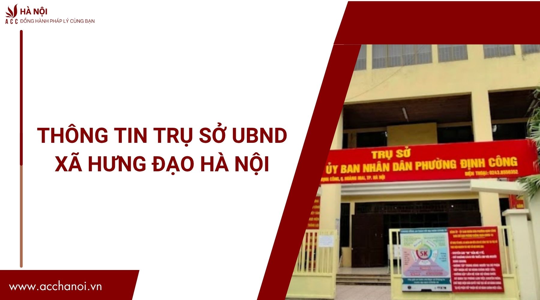 Thong tin tru so UBND xa Hung Dao Ha Noi