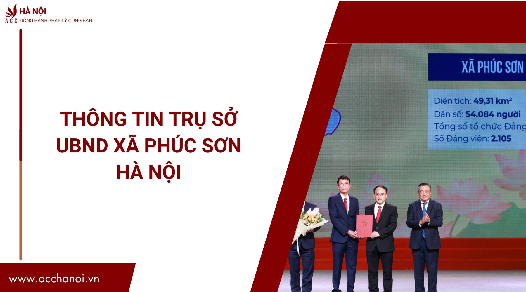 Thông tin trụ sở UBND xã Phúc Sơn Hà Nội 1 Thong tin tru so UBND xa Phuc Son Ha Noi 1