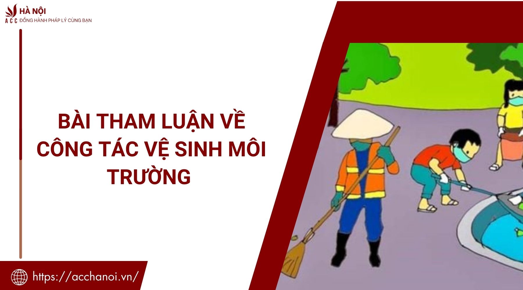 Bài tham luận về công tác vệ sinh môi trường