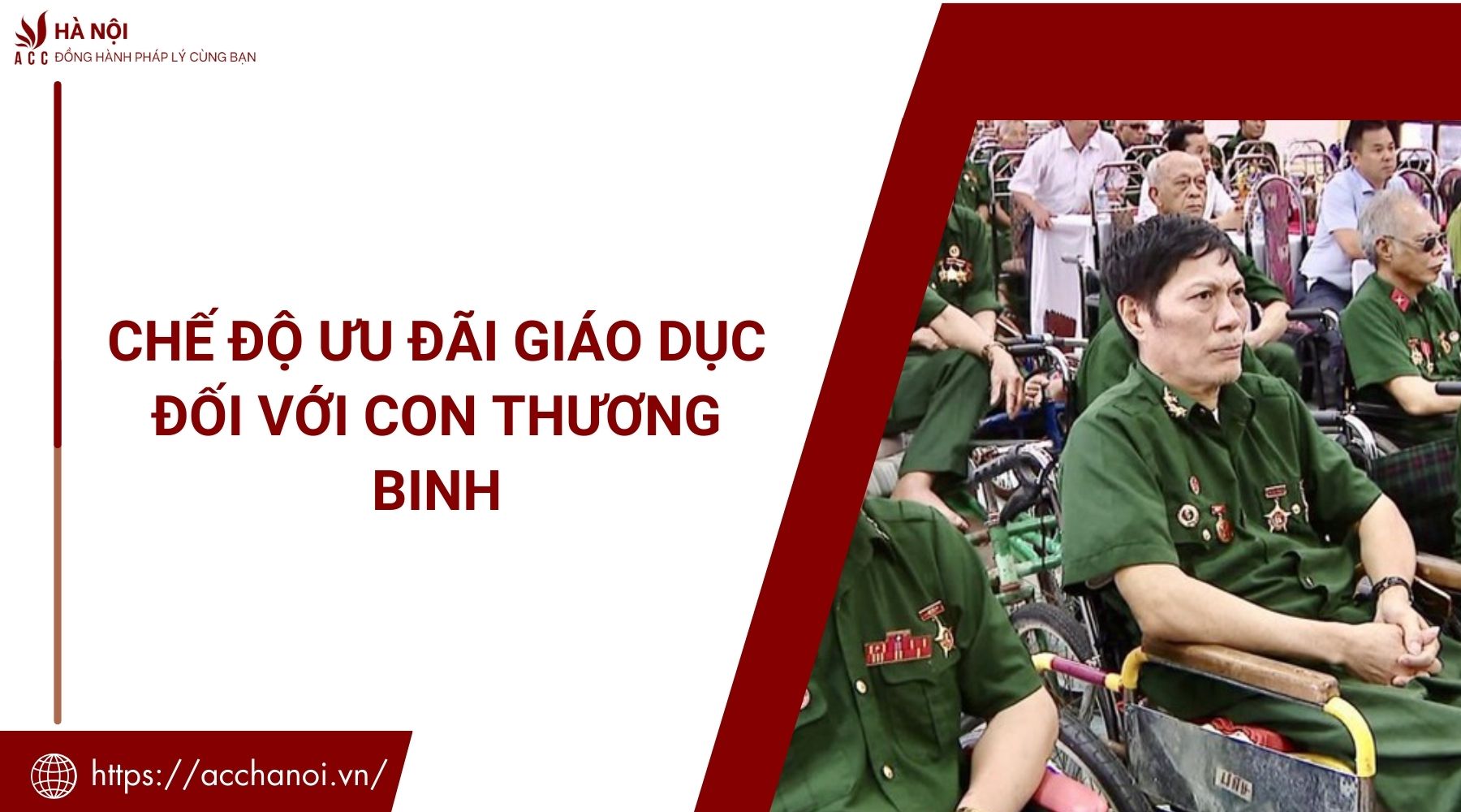 Chế độ ưu đãi giáo dục đối với con thương binh