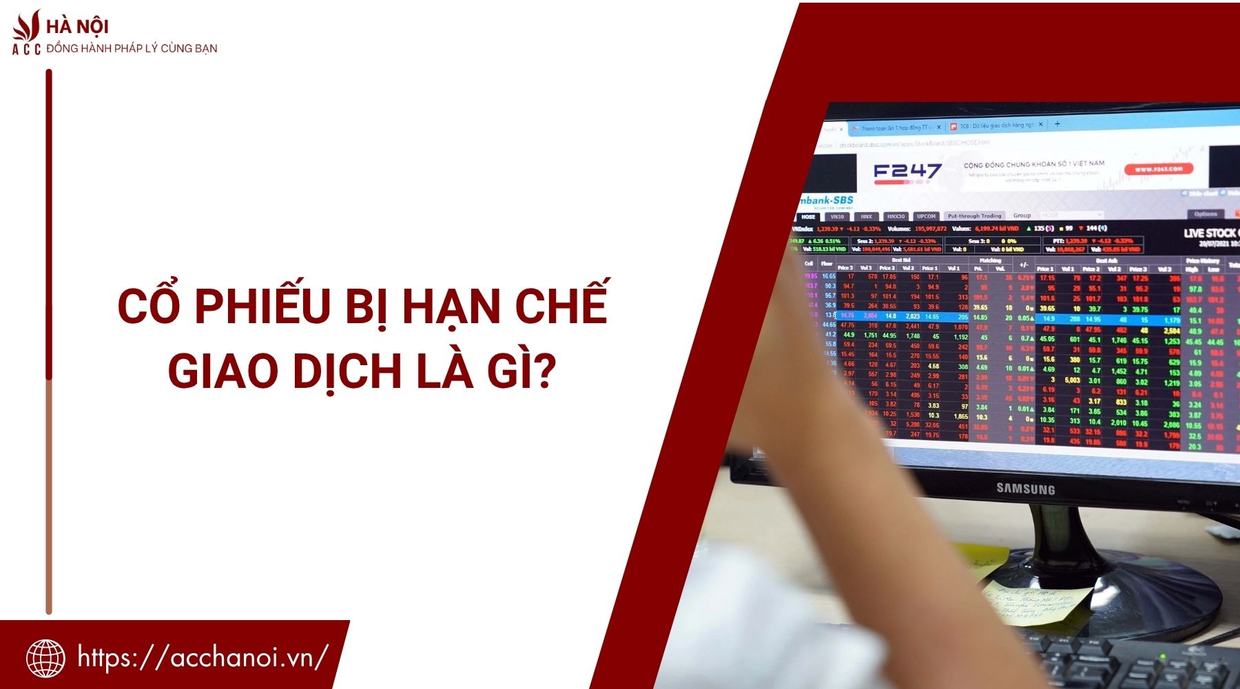 Cổ phiếu bị hạn chế giao dịch là gì?