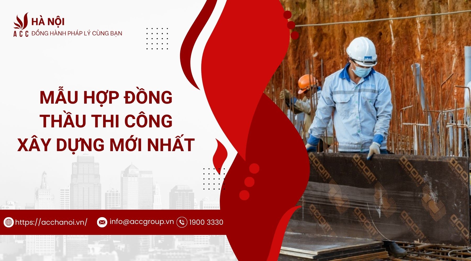Mẫu hợp đồng thi công xây dựng mới nhất