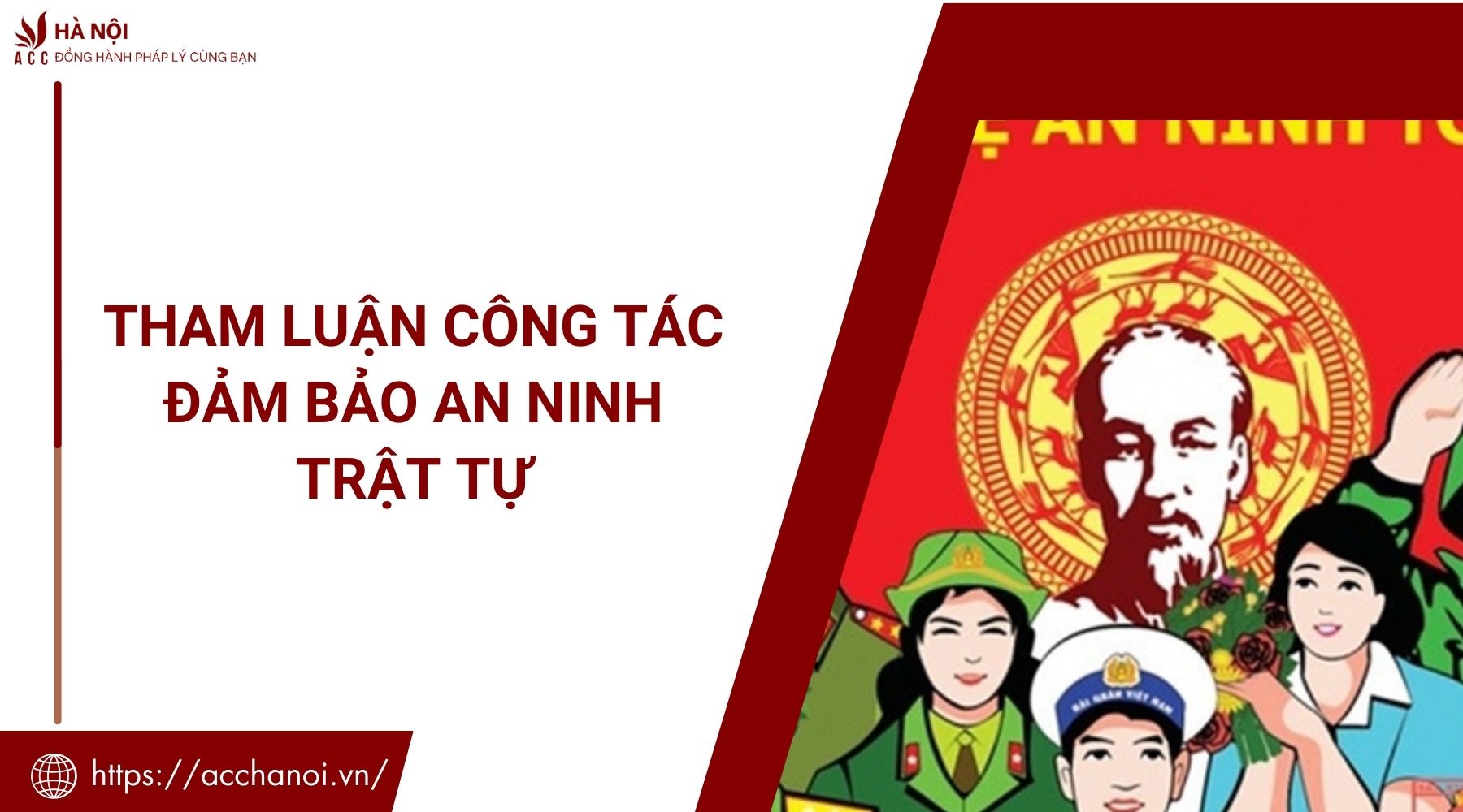 Tham luận công tác đảm bảo an ninh trật tự