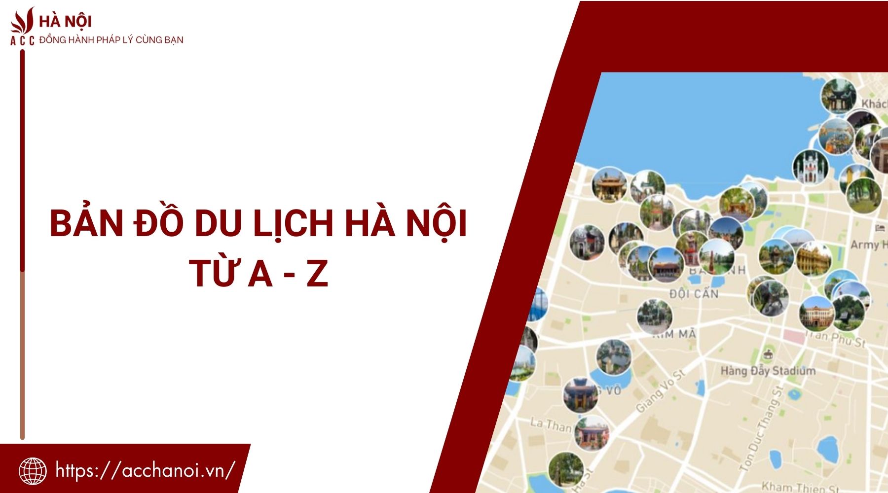 Bản đồ du lịch Hà Nội từ A - Z