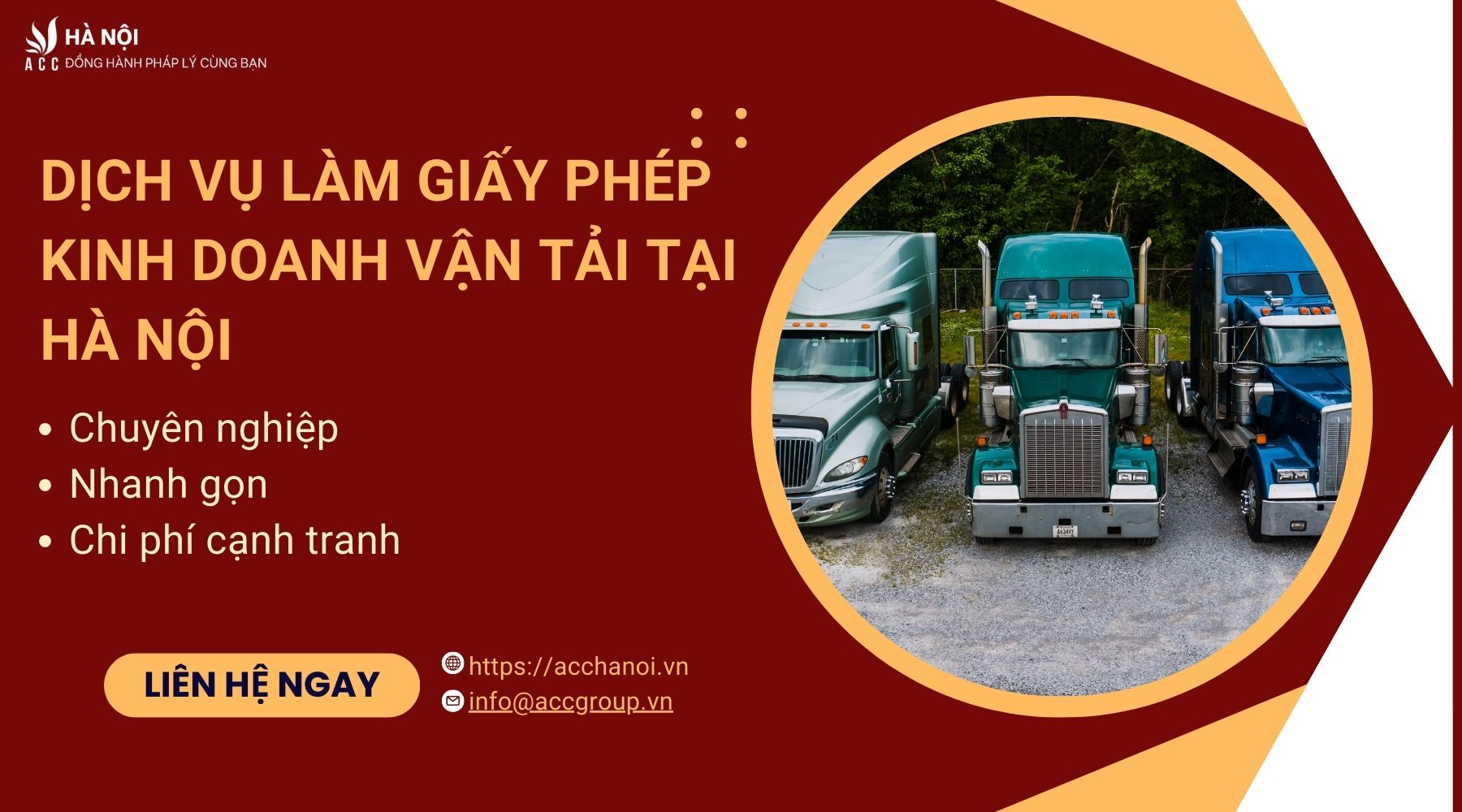 Dịch vụ làm giấy phép kinh doanh vận tải tại Hà Nội