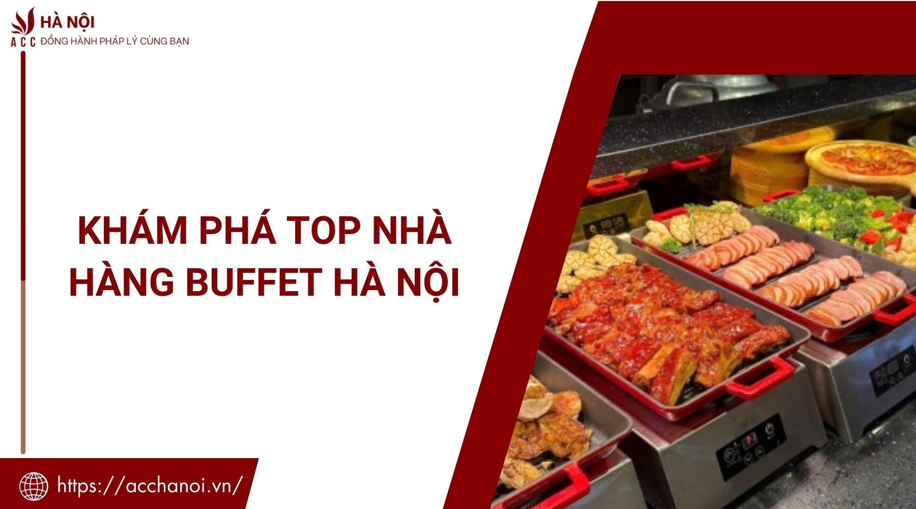 Khám phá top nhà hàng buffet Hà Nội