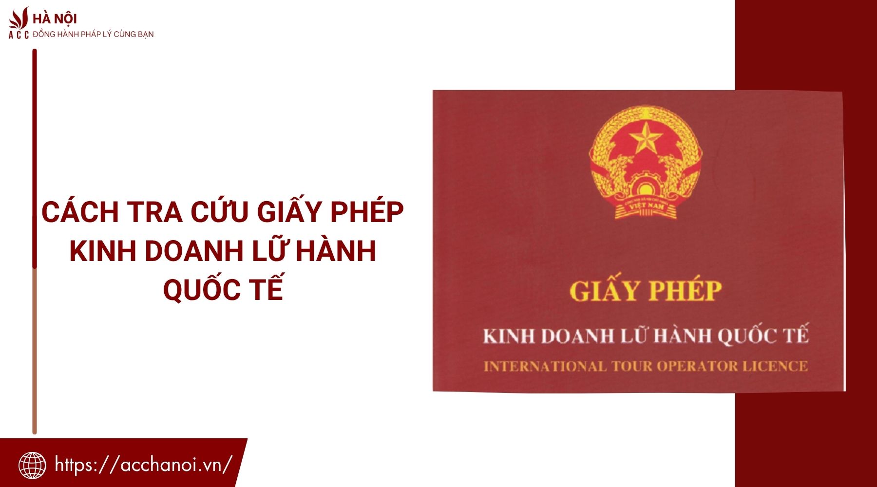 Cách tra cứu giấy phép kinh doanh lữ hành quốc tế
