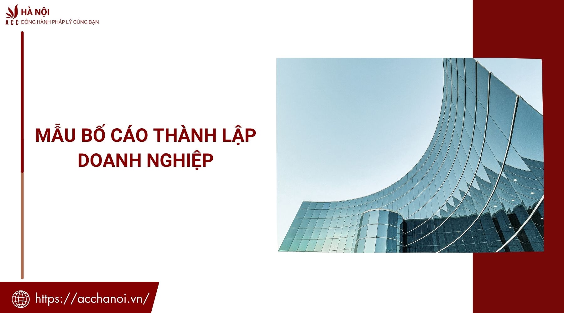 Mẫu bố cáo thành lập doanh nghiệp