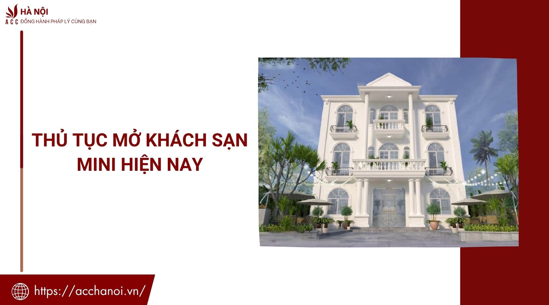 Thủ tục mở khách sạn mini hiện nay