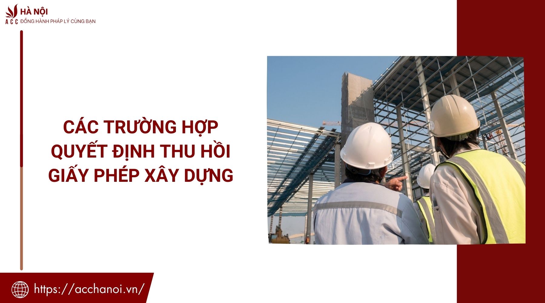 Các trường hợp quyết định thu hồi giấy phép xây dựng
