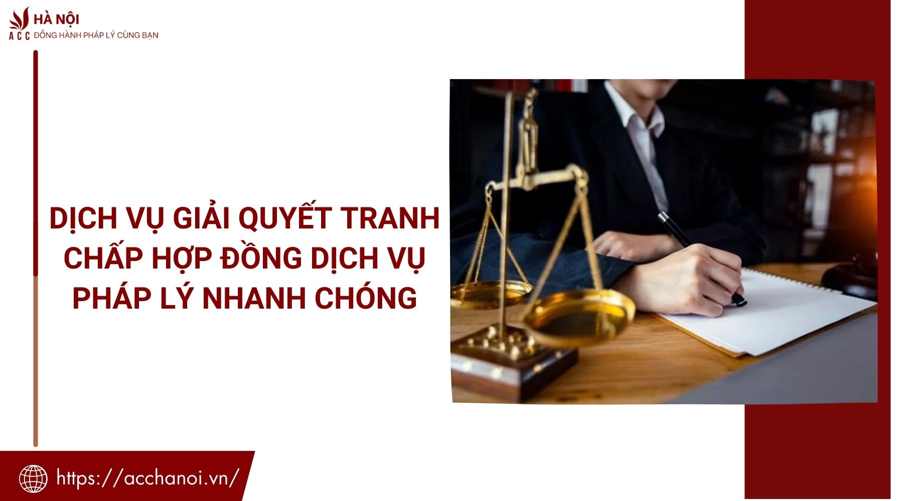 Dịch vụ giải quyết tranh chấp hợp đồng dịch vụ pháp lý nhanh chóng