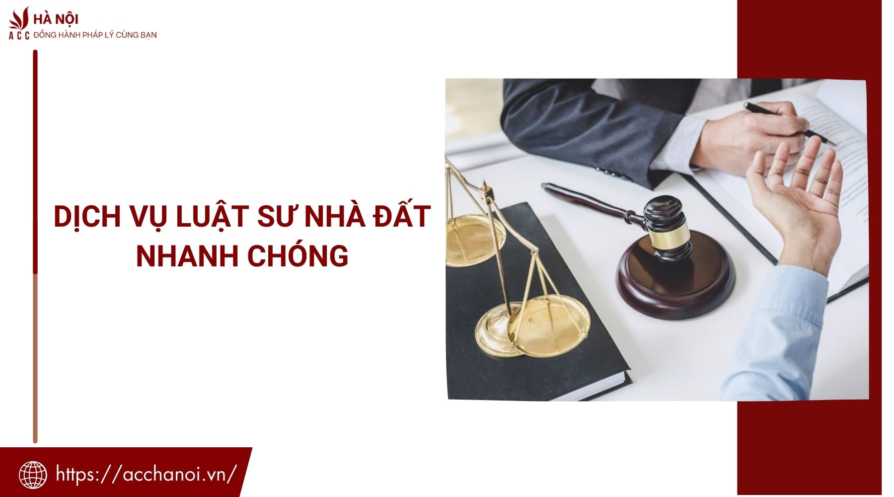 Dịch vụ luật sư nhà đất​ nhanh chóng