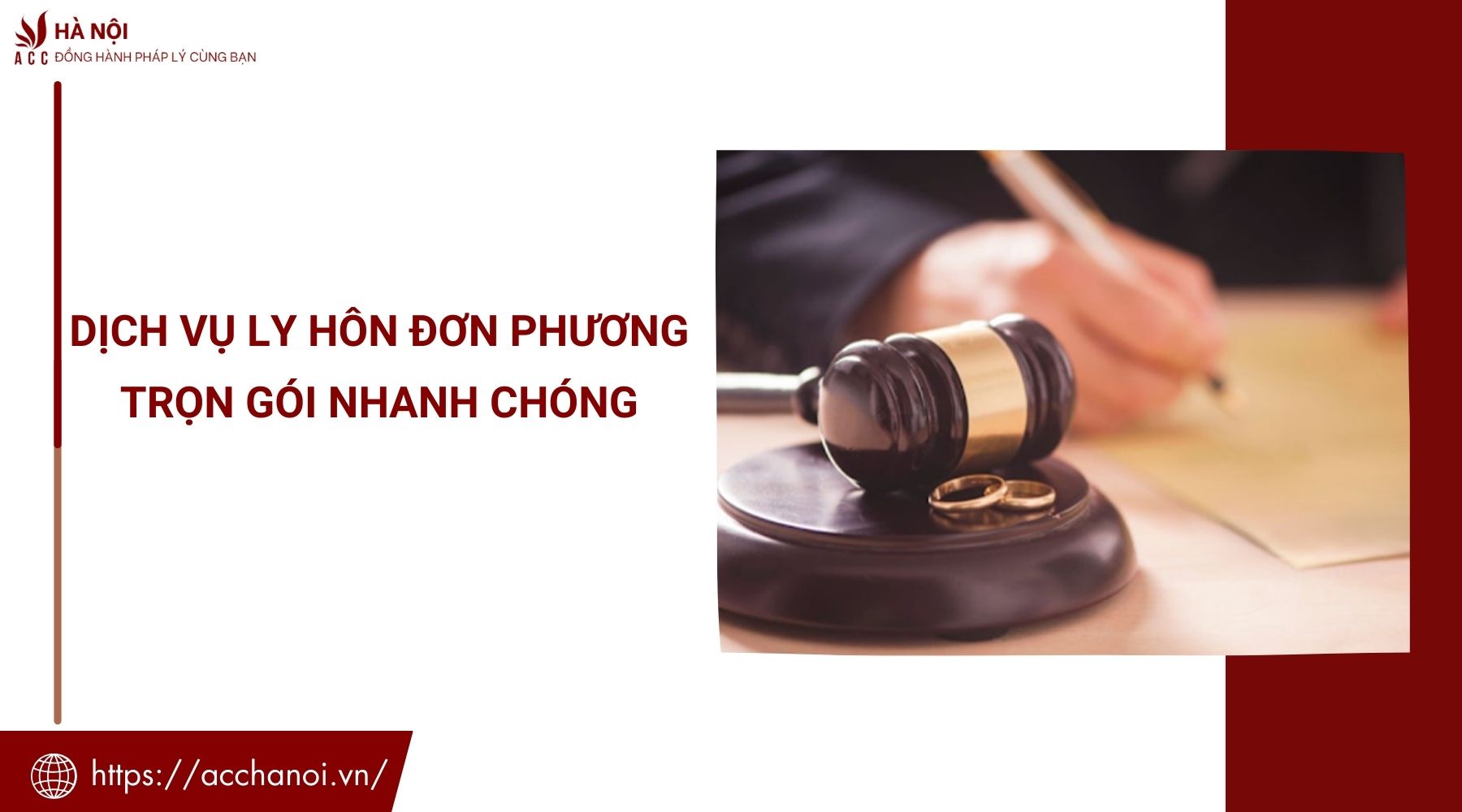 Dịch vụ ly hôn đơn phương trọn gói nhanh chóng