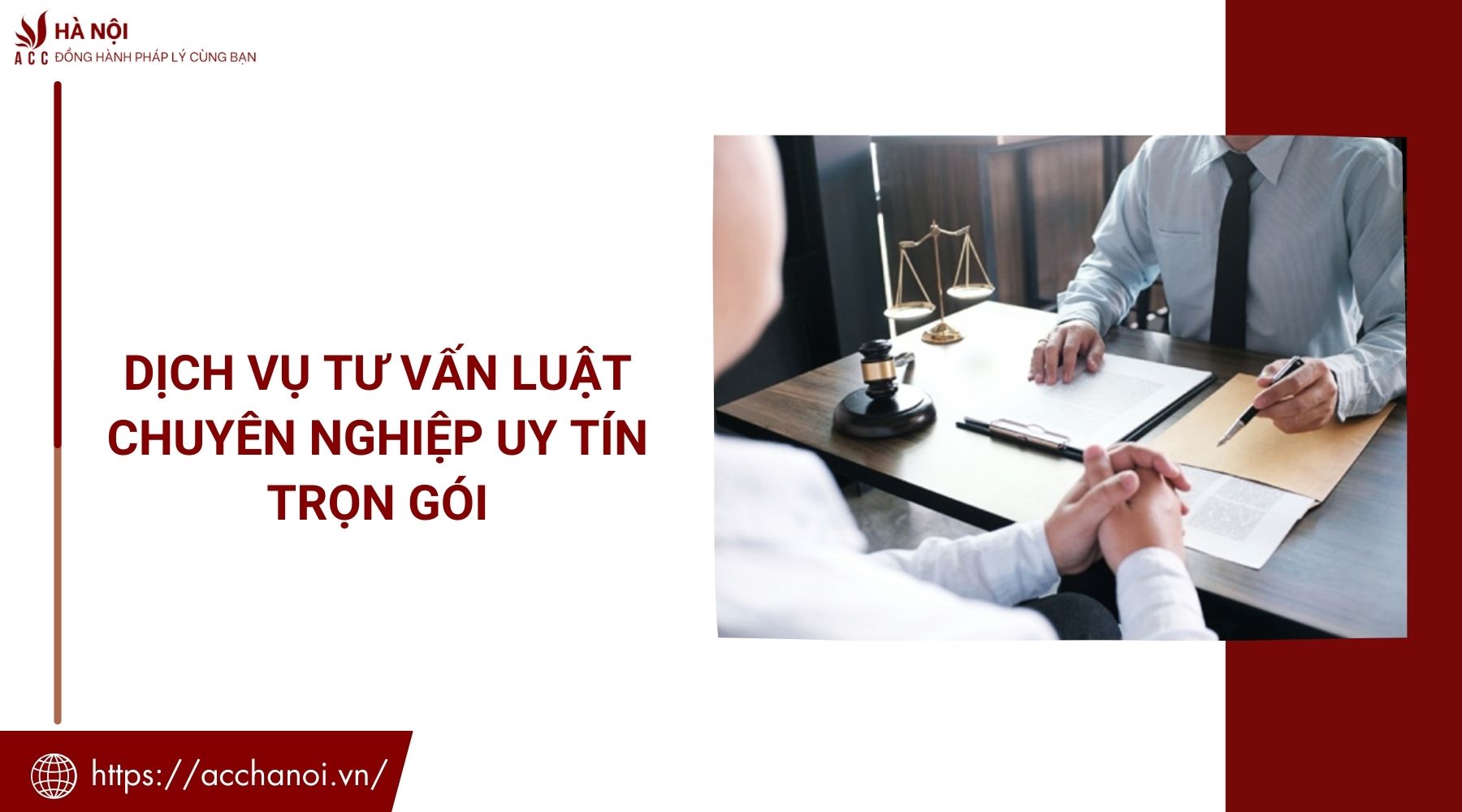 Dịch vụ tư vấn luật chuyên nghiệp uy tín trọn gói