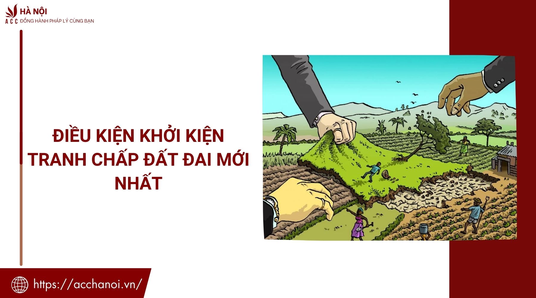 Điều kiện khởi kiện tranh chấp đất đai mới nhất