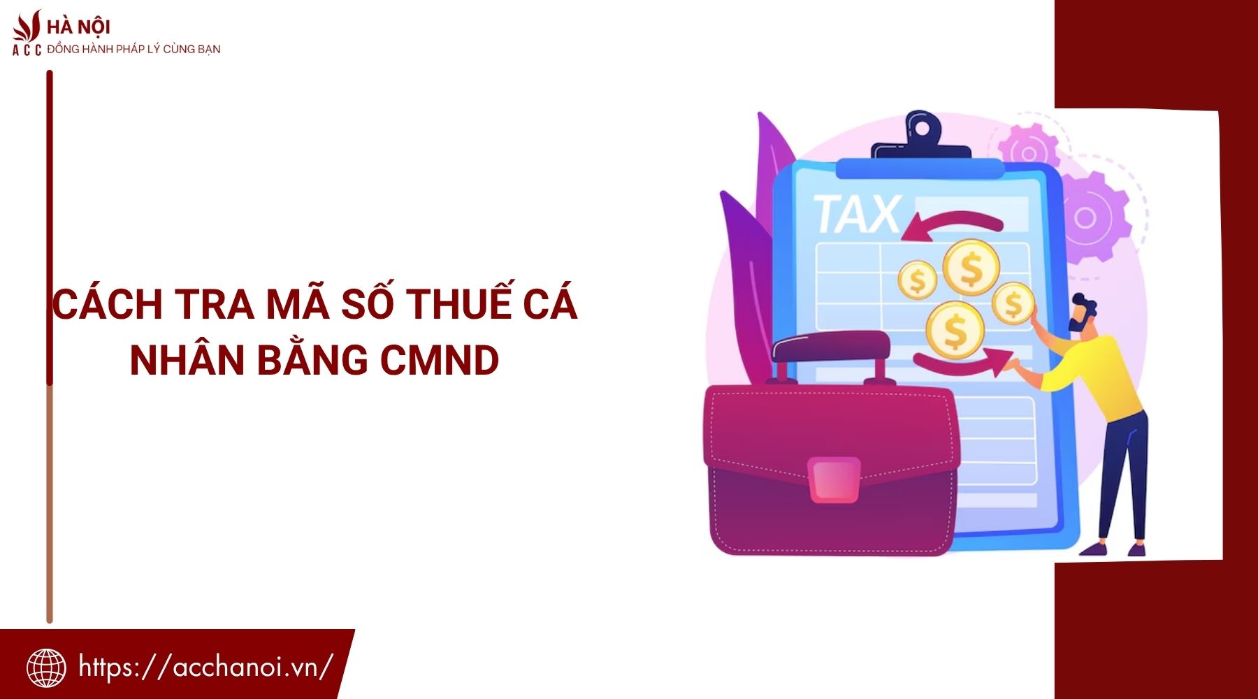 Cách tra mã số thuế cá nhân bằng CMND