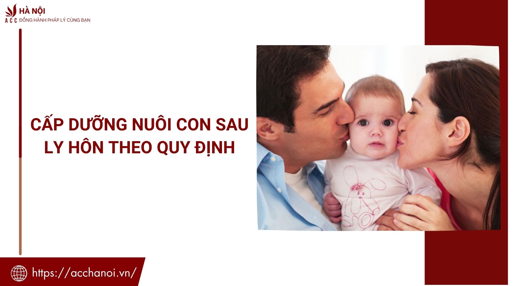 Cấp dưỡng nuôi con sau ly hôn theo quy định