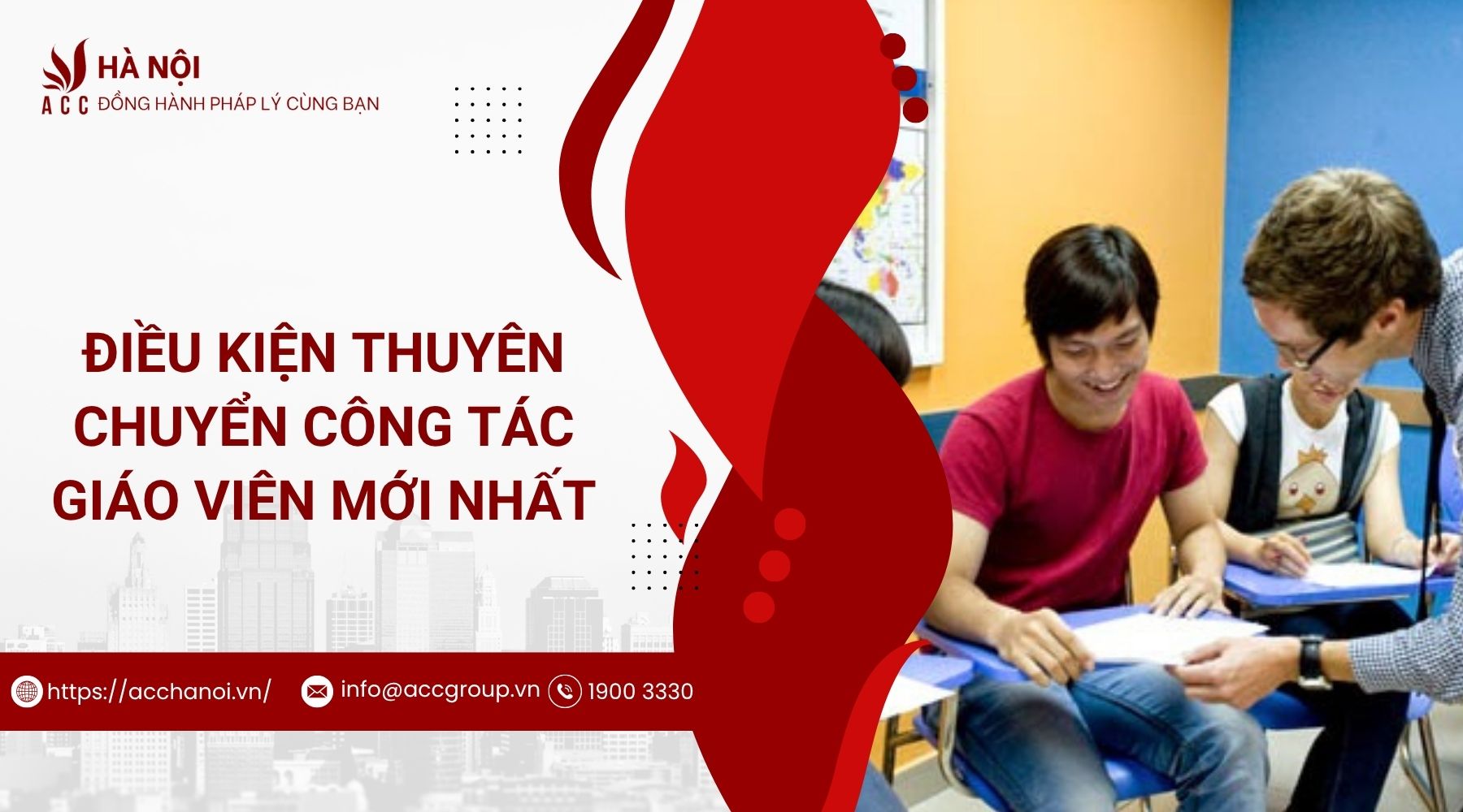 Điều kiện thuyên chuyển công tác giáo viên mới nhất