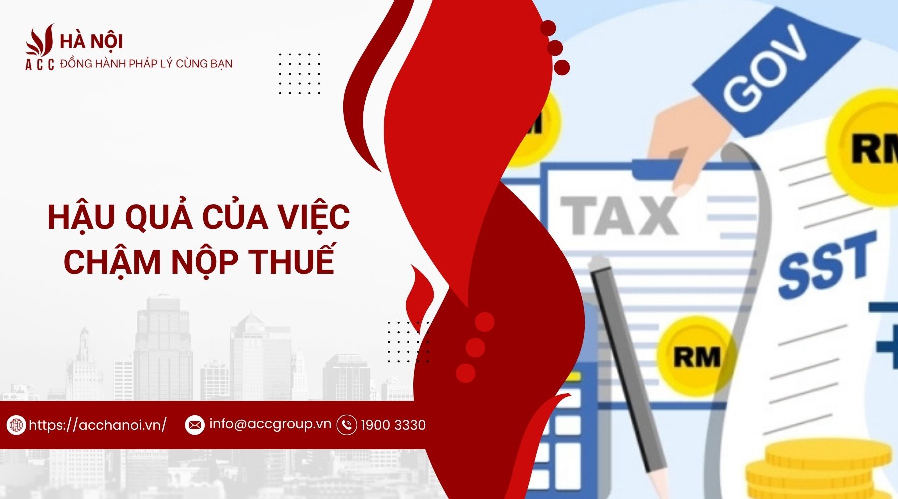 Hậu quả của việc chậm nộp thuế