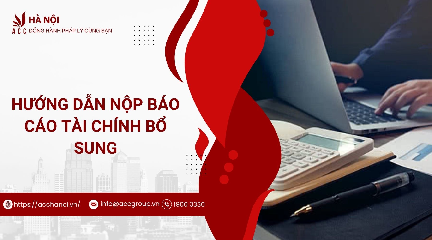 Hướng dẫn nộp báo cáo tài chính bổ sung