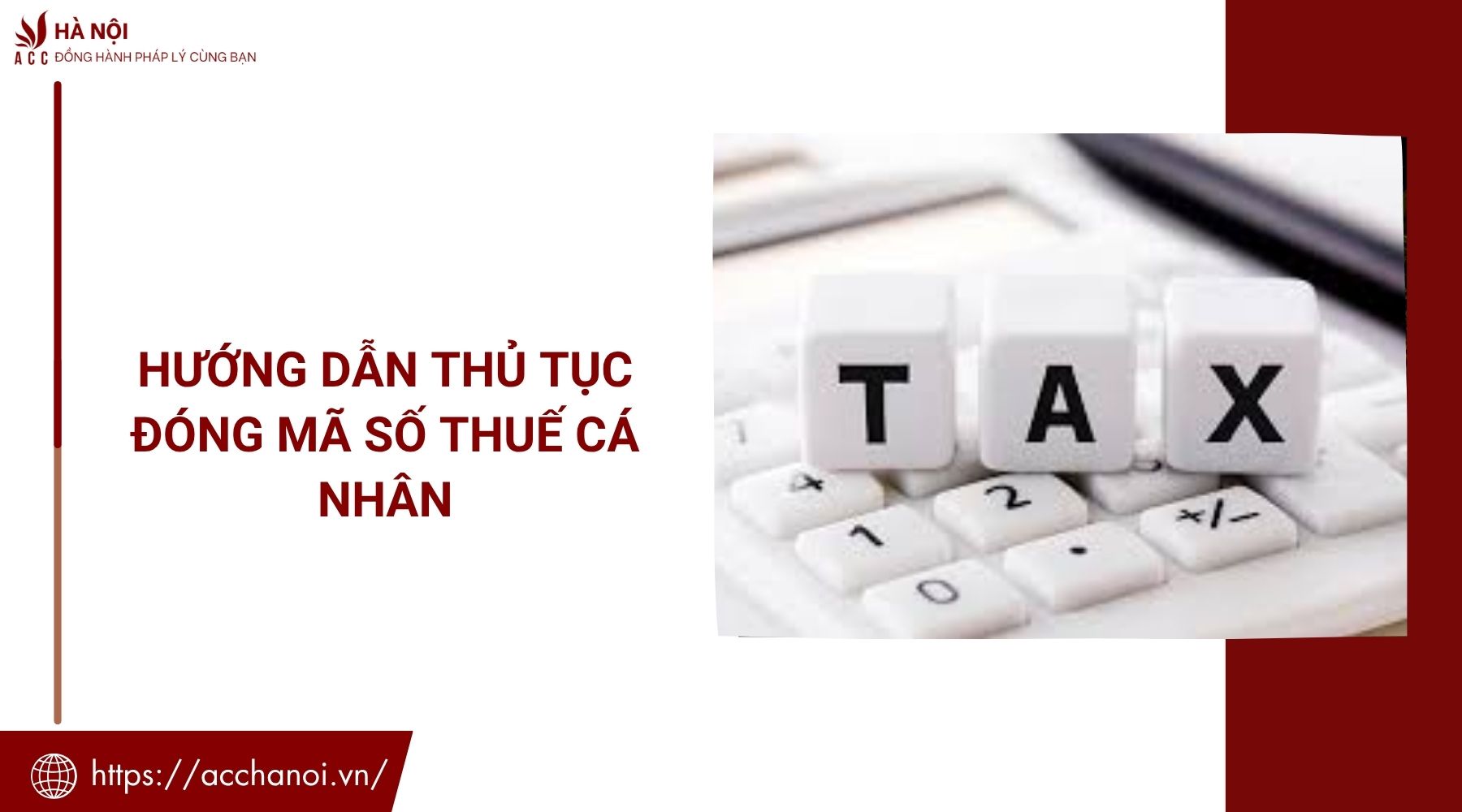 Hướng dẫn thủ tục đóng mã số thuế cá nhân