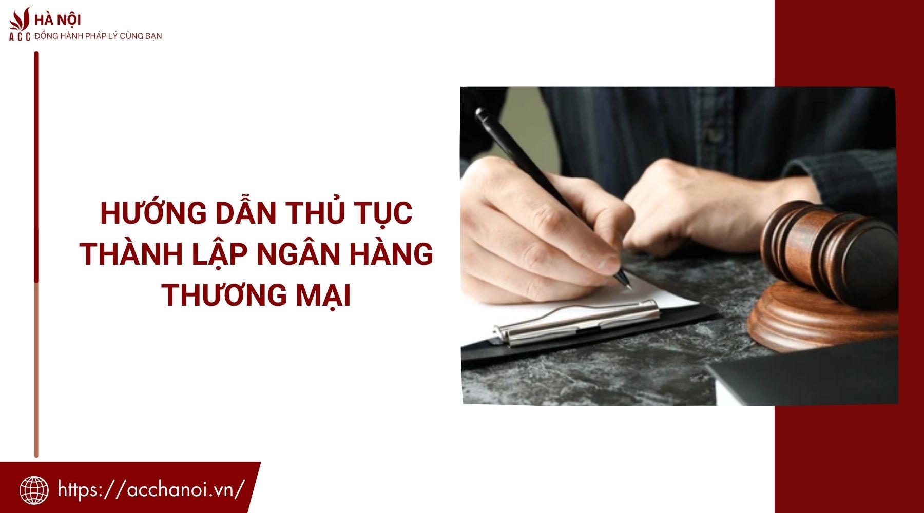 Hướng dẫn thủ tục thành lập ngân hàng thương mại​