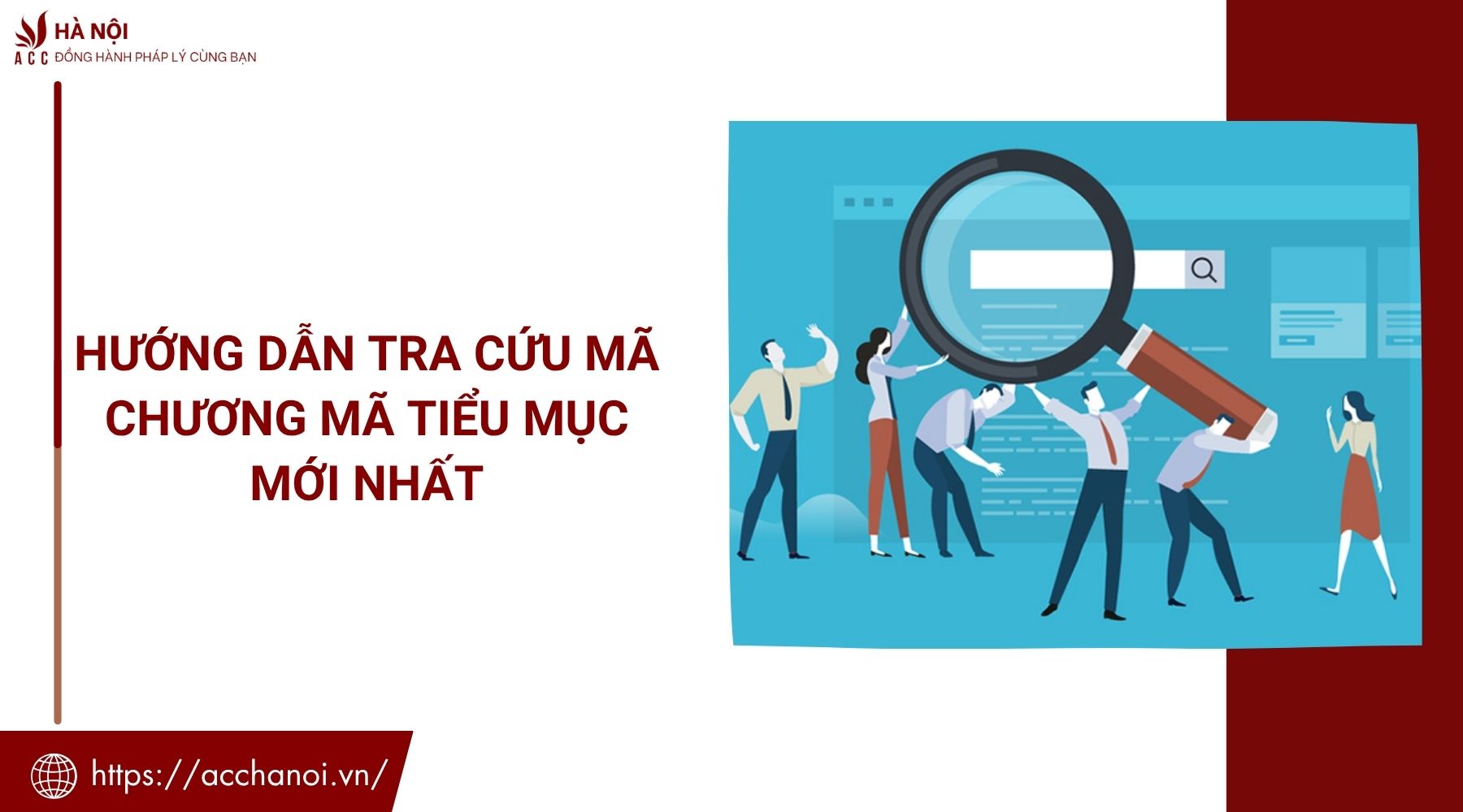 Hướng dẫn tra cứu mã chương mã tiểu mục mới nhất