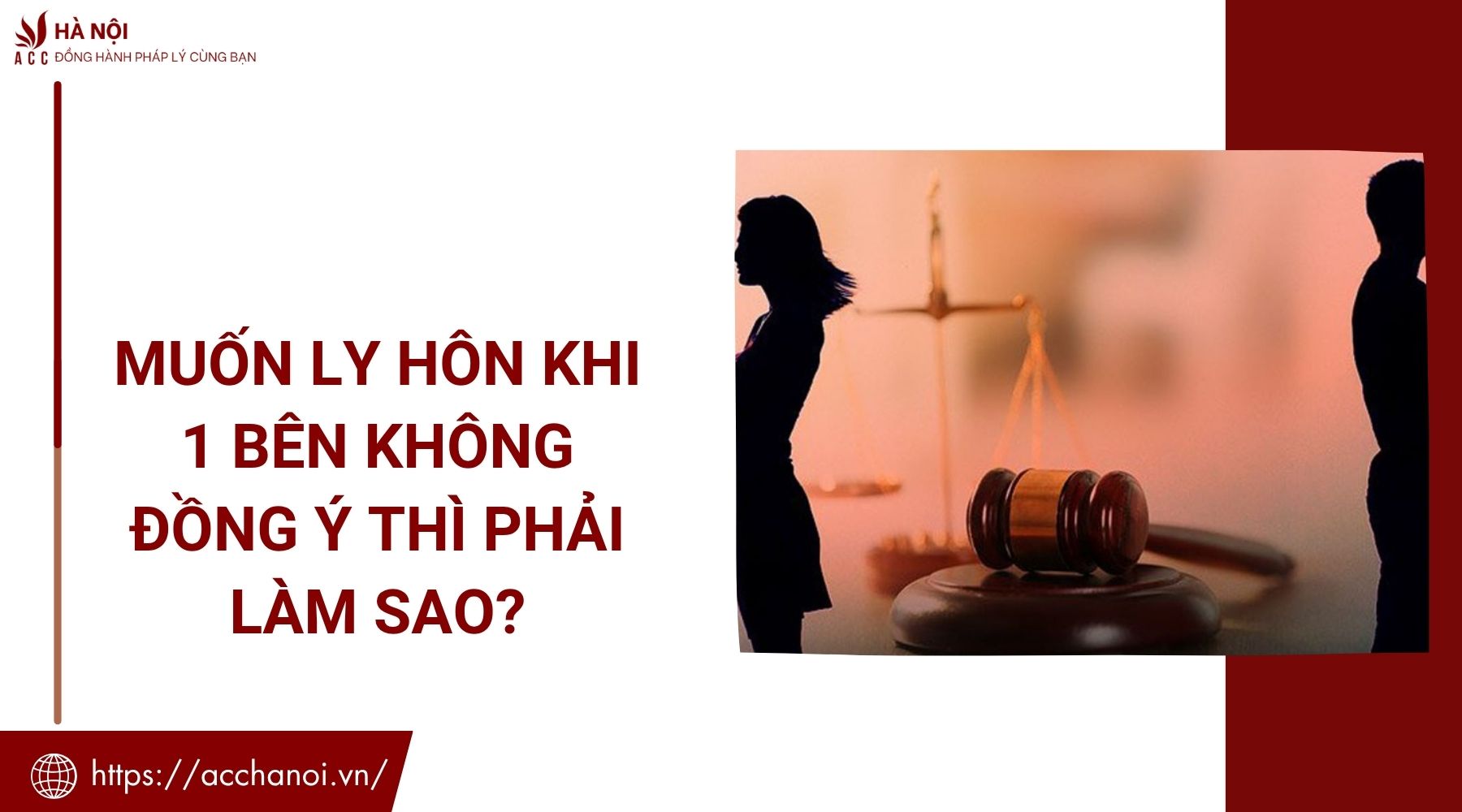 Muốn ly hôn khi 1 bên không đồng ý thì phải làm sao?