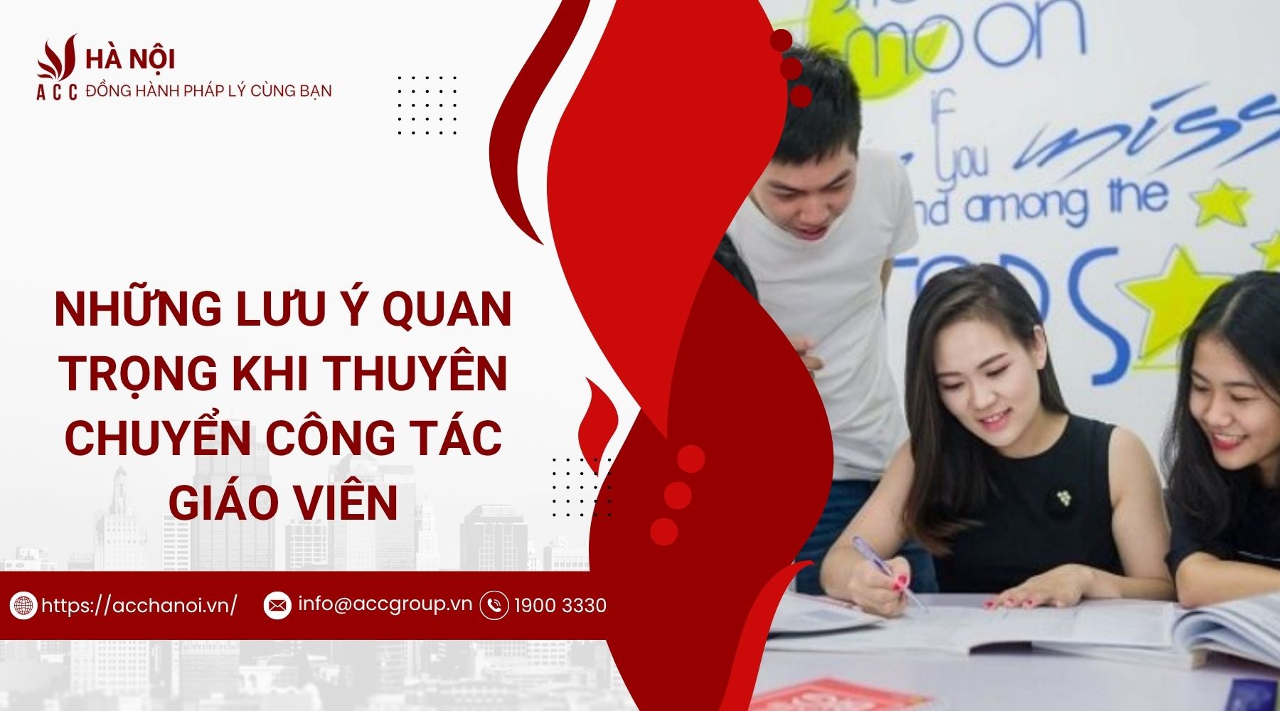 Những lưu ý quan trọng khi thuyên chuyển công tác giáo viên